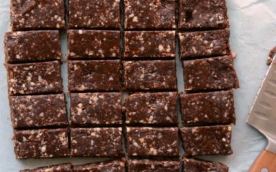 Healthy Homemade Chocolate Date Bars